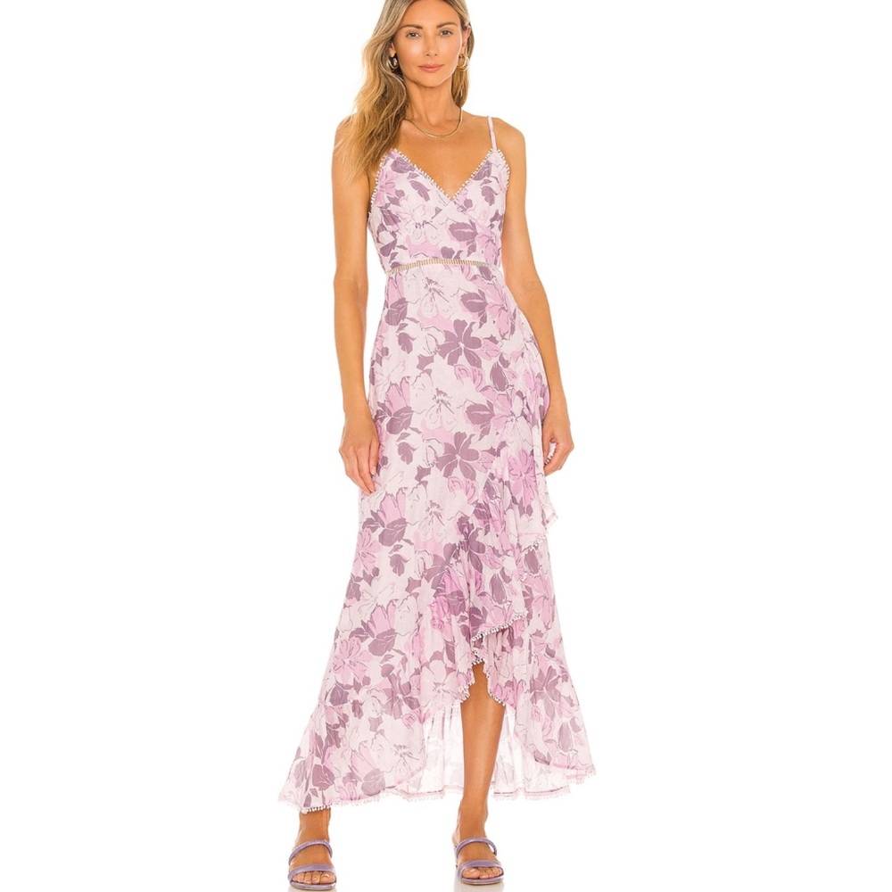 TULAROSA Victoria dress floral maxi summer